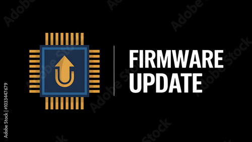 Obraz na płótnie Firmware Update