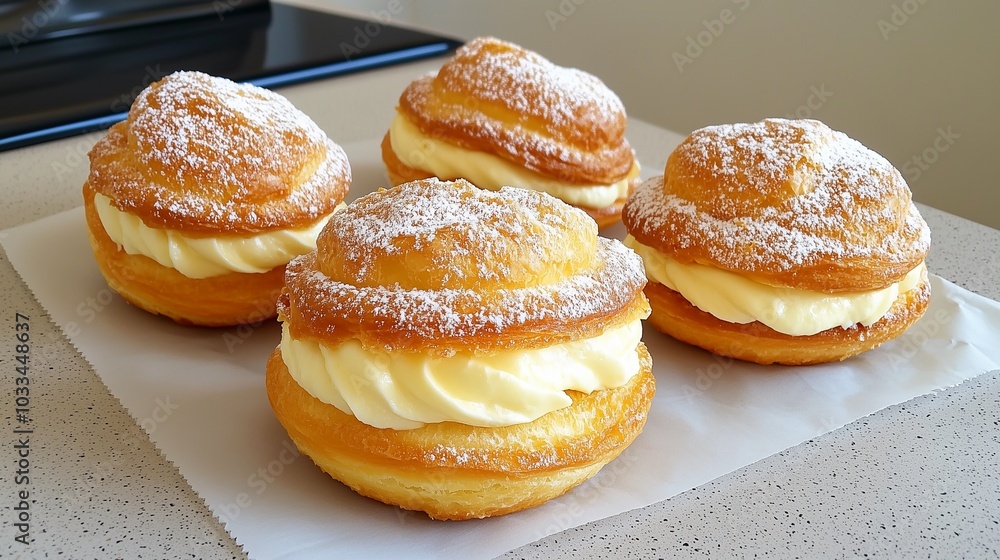 choux_pastries,generated ai choux_pastries,generated ai