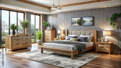 Transform your bedroom with Australiaâ€™s modern furniture, featuring chic designs that enhance contemporary spaces while providing comfortable and inviting sleep environments.