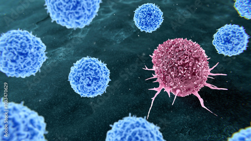 Tumour infiltrating lymphocyte therapy, illustration
