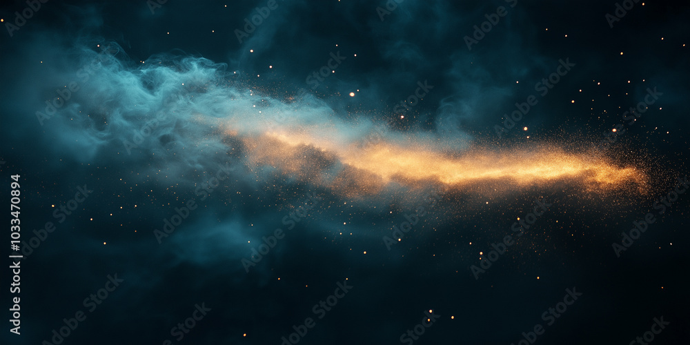 Illustration of glowing light beams on dark background, shining brightly in the vast space, surrounded by a deep universe background full of distant galaxies and glittering star dust.
Illustration of glowing light beams on dark background, shining brightly in the vast space, surrounded by a deep universe background full of distant galaxies and glittering star dust.