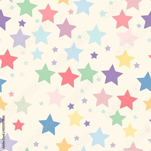 Star pattern backgrounds confetti.