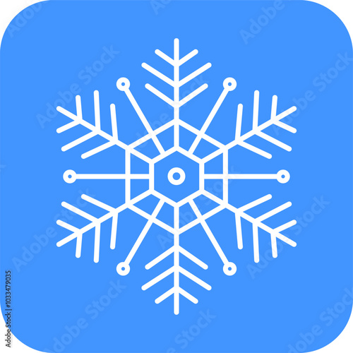 Snowflake icon. Line art illustration of snowflake icon. Snowflake icon transparent. svg or png. Snowflake shape. Christmas Vector image. Outline