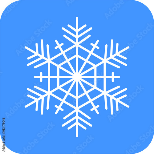 Snowflake icon. Line art illustration of snowflake icon. Snowflake icon transparent. svg or png. Snowflake shape. Christmas Vector image. Outline