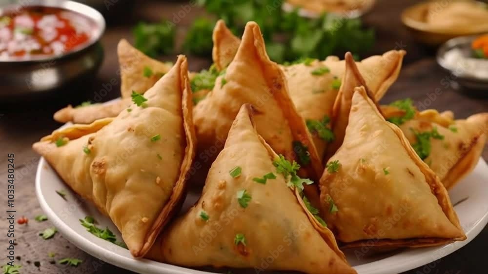 close up of traditional food samosa close up of traditional food samosa