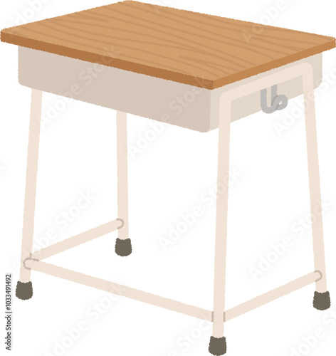学校机・学習机のイラスト