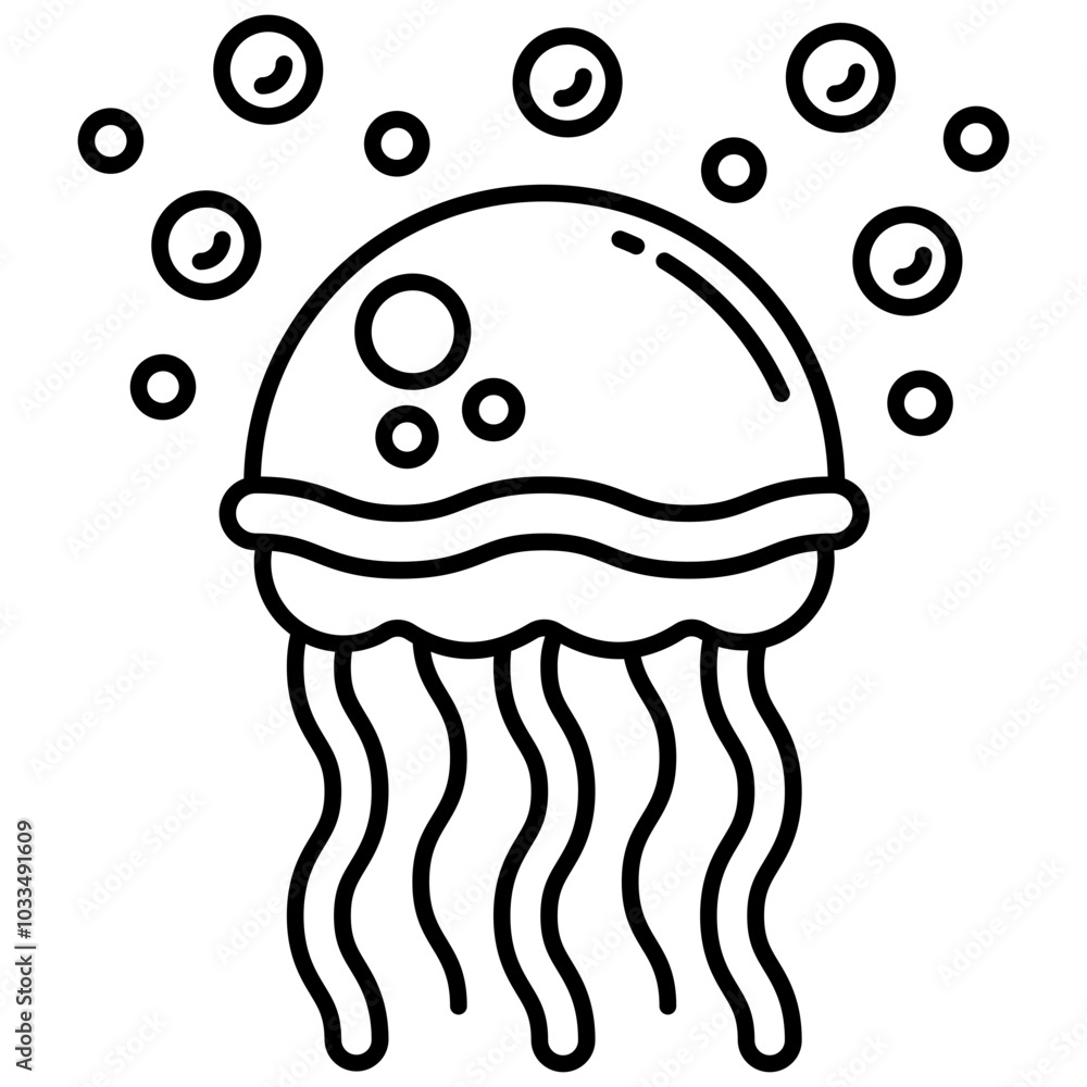 Jellyfish Icon Jellyfish Icon