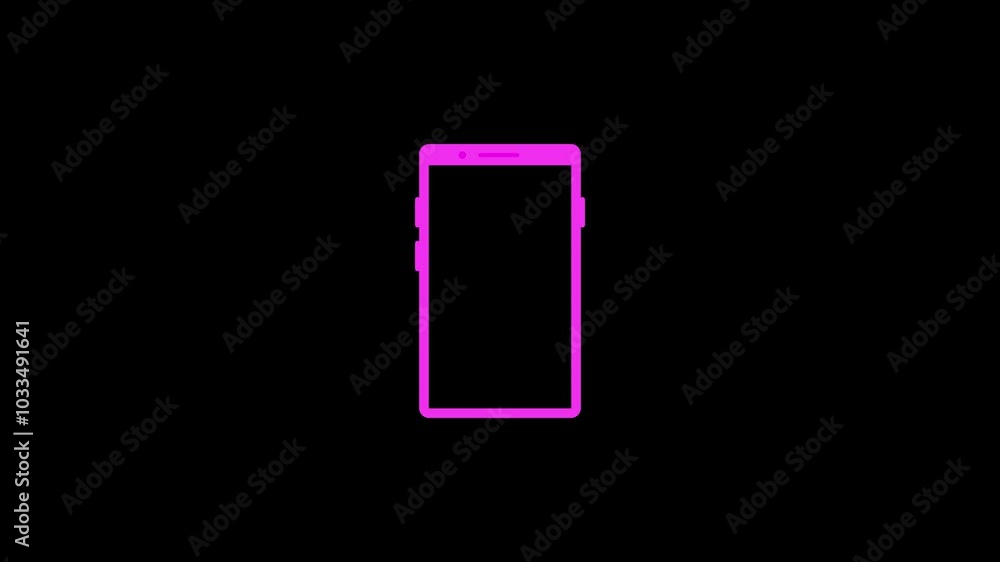 rotate your phone simple icon animation motion graphic for social media content video rotate your phone simple icon animation motion graphic for social media content video