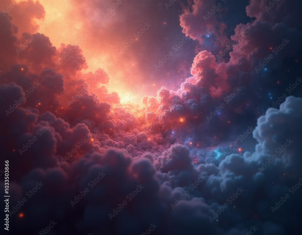 Space theme. Generative ai. Space theme. Generative ai.