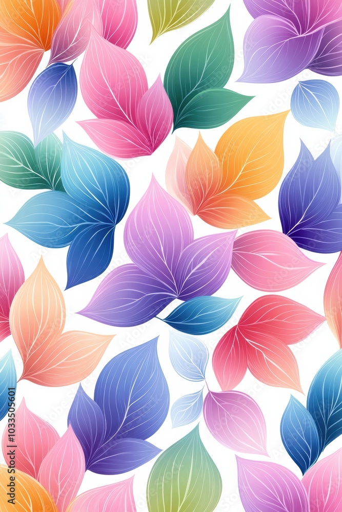 A vibrant collection of colorful leaves in various hues, perfect for backgrounds, patterns, or artistic designs. A vibrant collection of colorful leaves in various hues, perfect for backgrounds, patterns, or artistic designs.