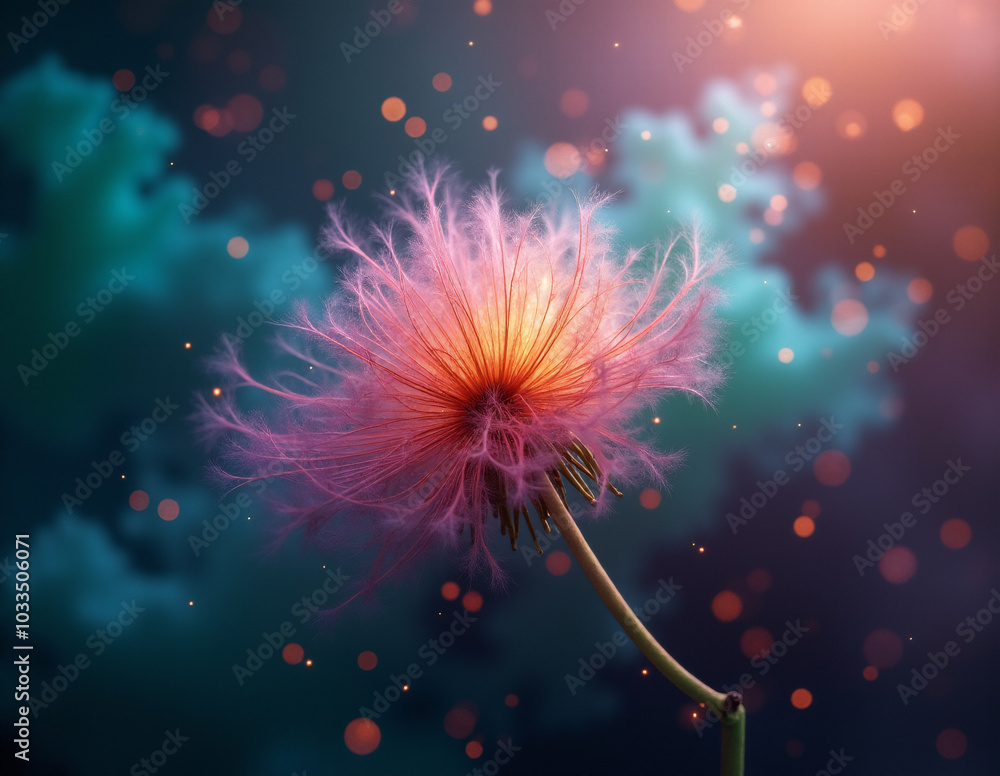 Obraz premium Space theme. Generative ai.