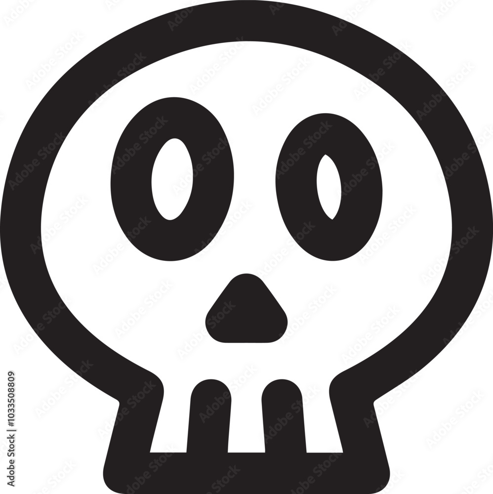 Skull icon symbol vector image illustration
Skull icon symbol vector image illustration
