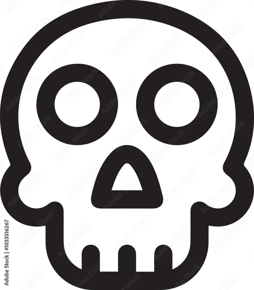 Skull icon symbol vector image illustration
Skull icon symbol vector image illustration