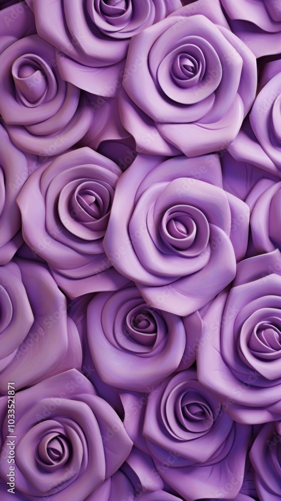 Purple rose pattern flower petal. Purple rose pattern flower petal.
