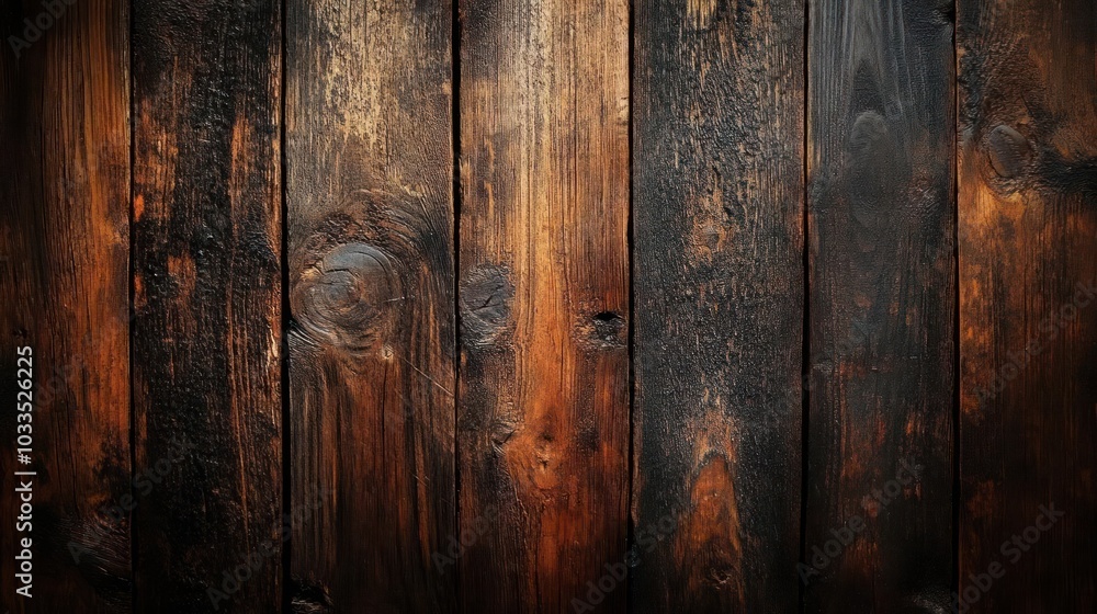An old, weathered wooden wall covered in graffiti. An old, weathered wooden wall covered in graffiti.
