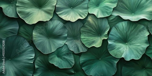 Wallpaper Mural lotus leaf backdrop Torontodigital.ca