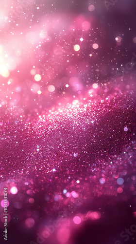 A stunning abstract pink glitter background