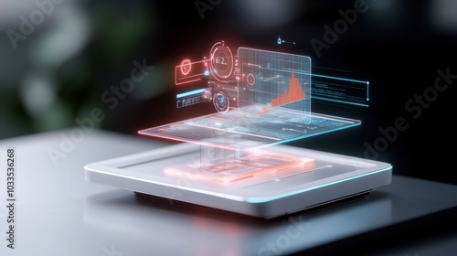 Wallpaper Mural Futuristic Multi-layered Workspace Concept Design Torontodigital.ca