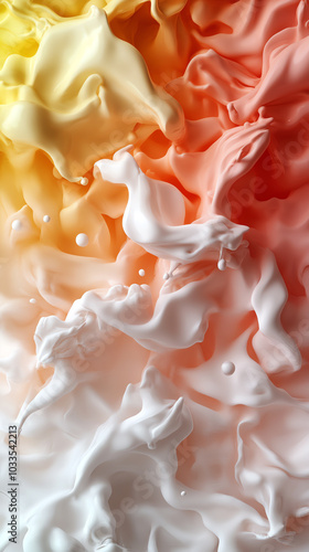 Colorful abstract texture, soft pastel swirl