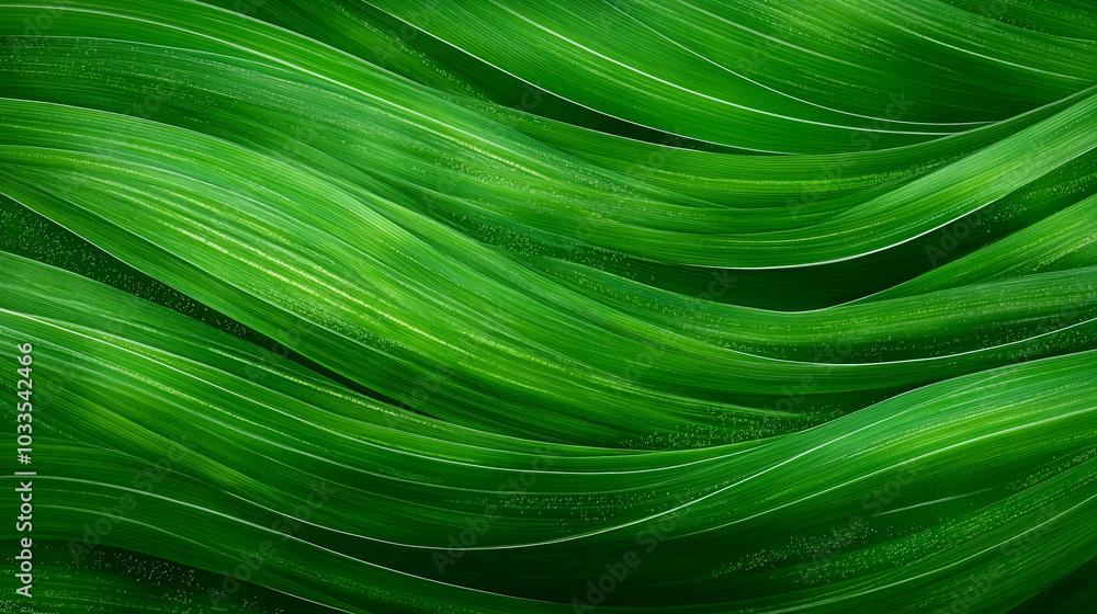 A green leafy plant with a long green stem. The stem is green and has a wavy appearance