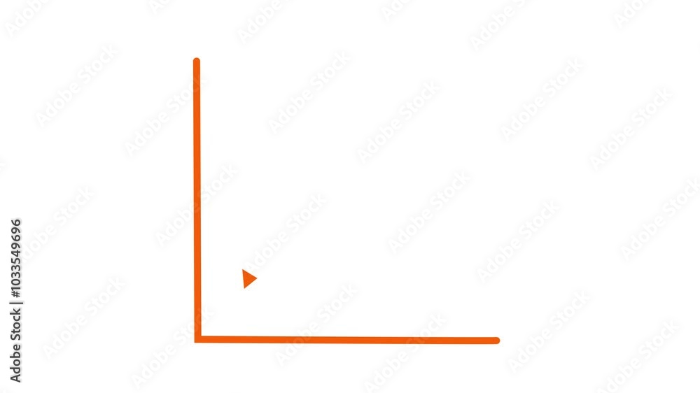 Neon Growth Chart with Upward Arrow - Business and Finance Concept Neon Growth Chart with Upward Arrow - Business and Finance Concept
