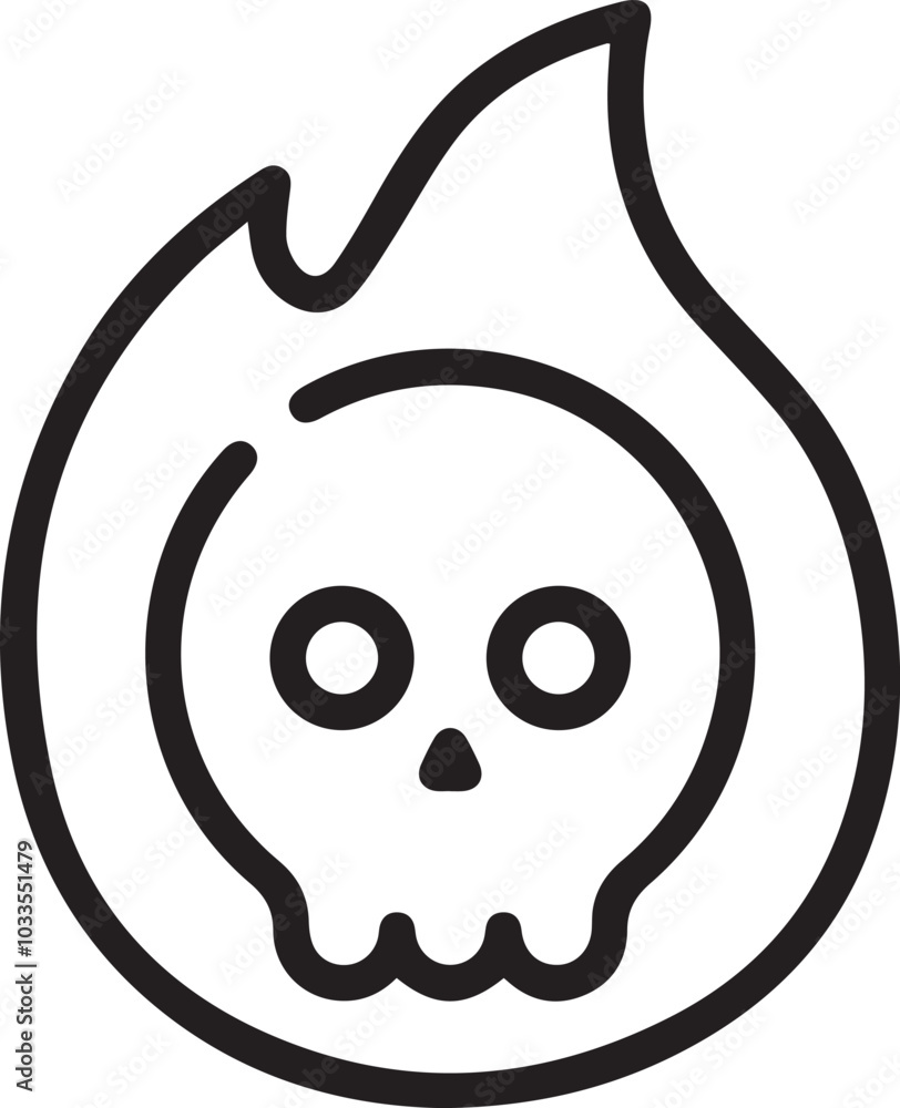 Skull icon symbol vector image illustration
Skull icon symbol vector image illustration