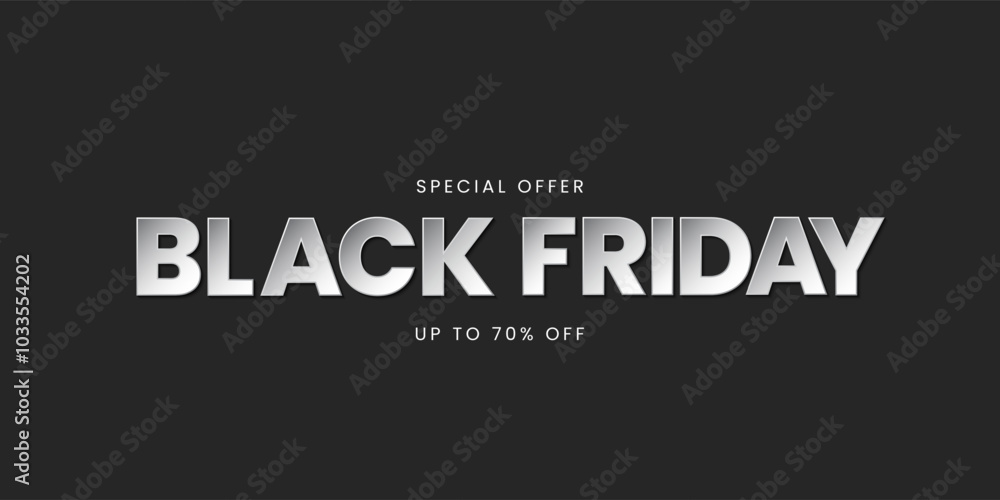 Black Friday. Modern typography design for black friday sale. Vector illustration Black Friday. Modern typography design for black friday sale. Vector illustration