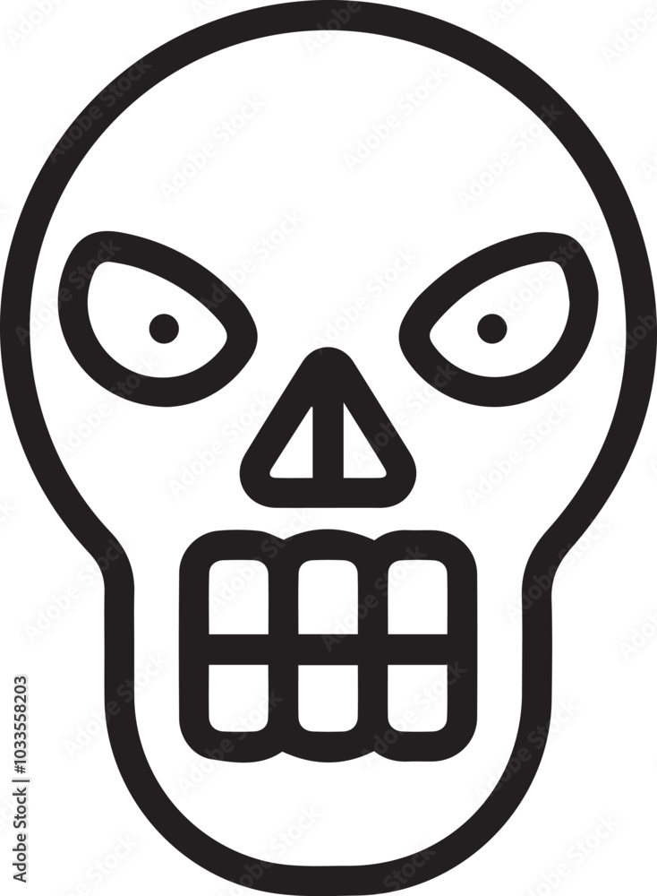 Skull icon symbol vector image illustration
Skull icon symbol vector image illustration