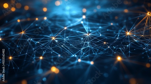 Network connection concept. Abstract network connection background. This image symbolizes connection, communication, and global network.