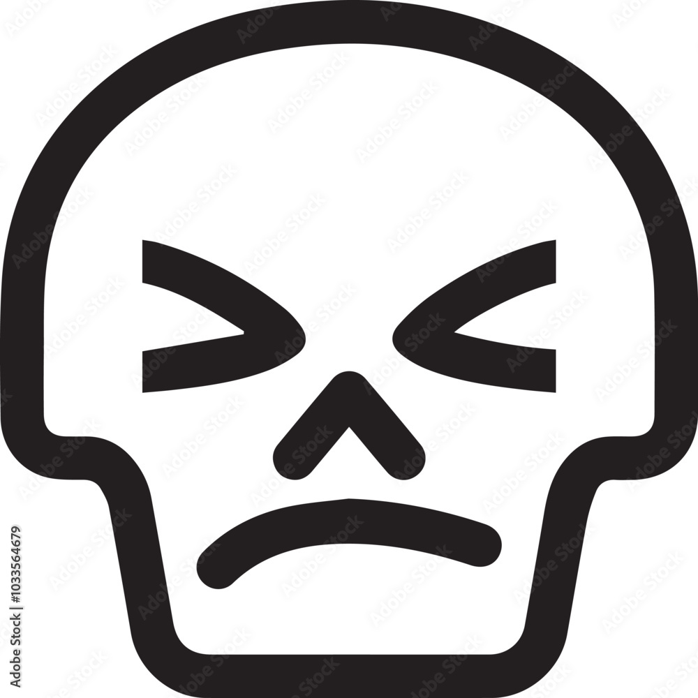 Skull icon symbol vector image illustration
Skull icon symbol vector image illustration