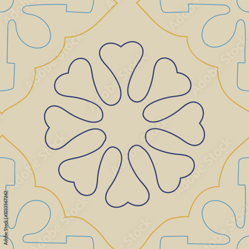  Faux tile designs, architectural details and kitchen iconography to design
