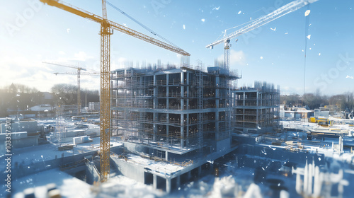 Wallpaper Mural How Digital Twins Provide Real-Time Insights Into Construction Processes and Enhance Project Management Efficiency Torontodigital.ca