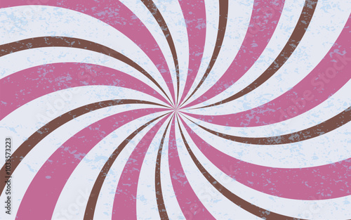 Vintage retro style background banner