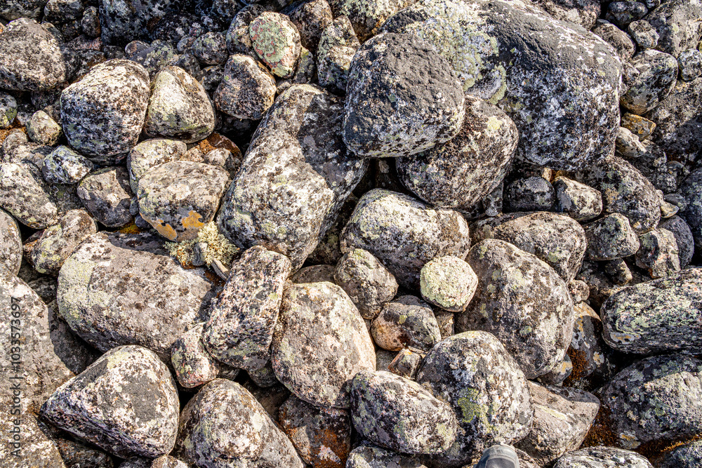 photo of natural landscape showing rough rocks on beach photo of natural landscape showing rough rocks on beach