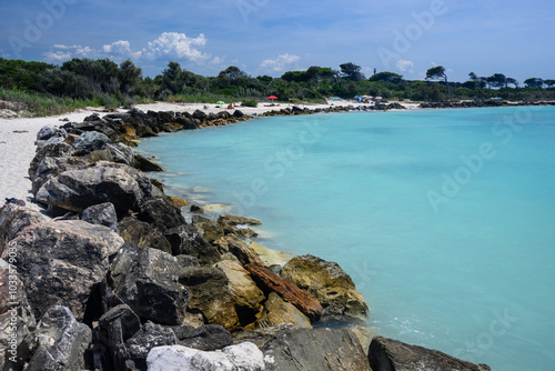 Toscana, spiagge bianche di Rosignano Solvay photo