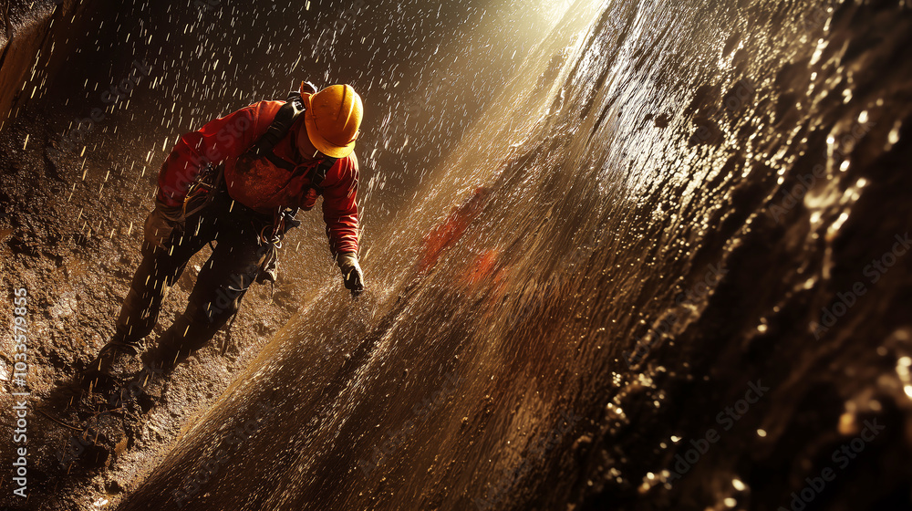 Fototapeta premium Advanced Seepage Control: Examining Innovative Approaches for Controlling Seepage and Preventing Water Damage in Construction Projects and Enhancing Longevity of Structures
