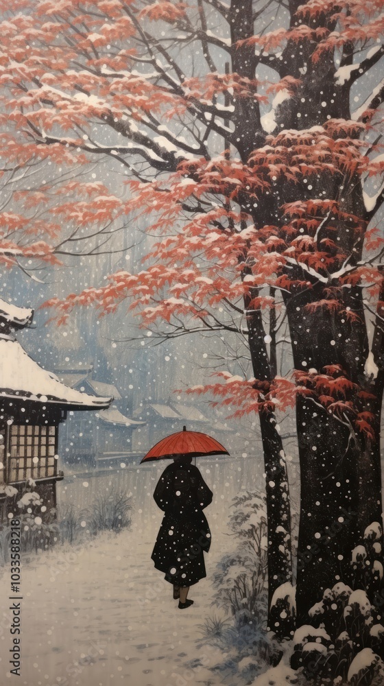Illustration of winter architecture outdoors nature. Illustration of winter architecture outdoors nature.