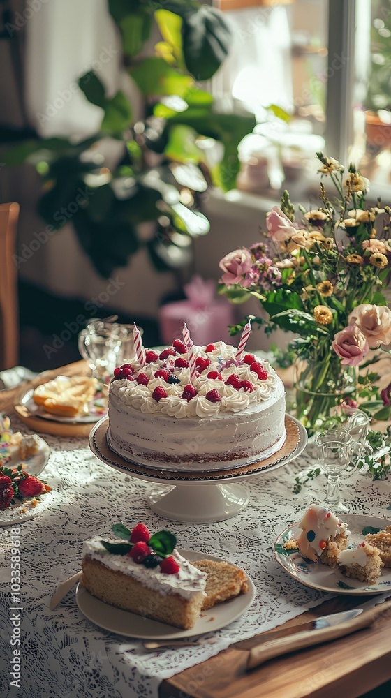 Cozy Birthday Celebration at Home with Serene Decor Cozy Birthday Celebration at Home with Serene Decor