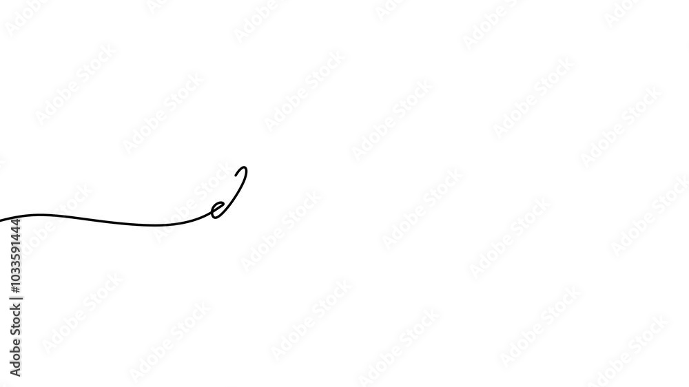Continuous drawing line art of dream word with black line and white background. One line Continuous drawing line art of dream word with black line and white background. One line