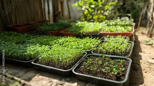 Indoor microgreen farms use hydroponics to produce healthy, nutrient-dense food in urban areas.