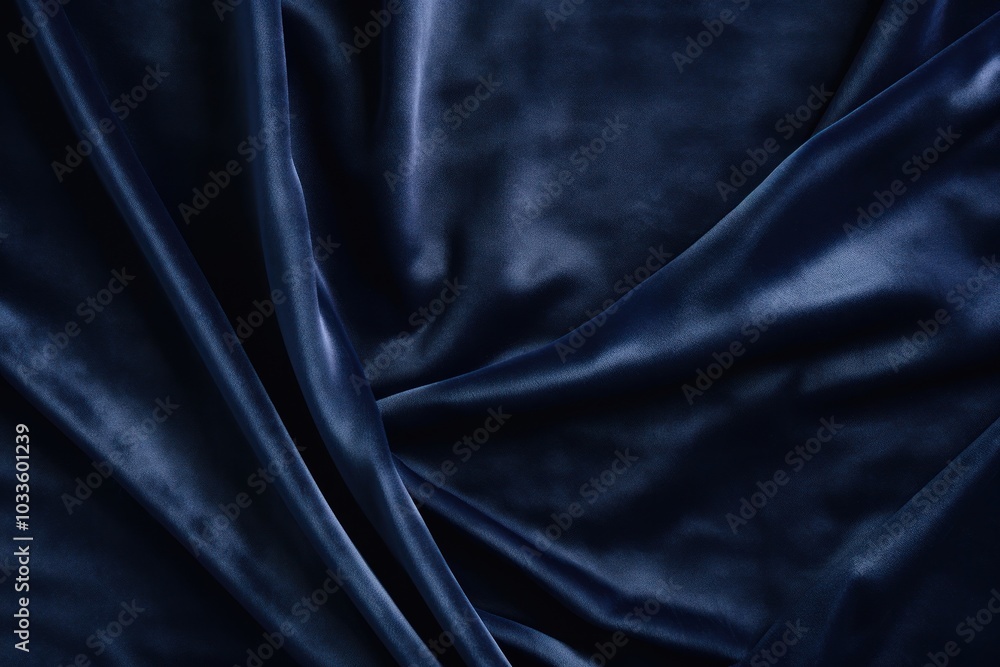 Fototapeta premium Velvet navy blue.
