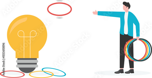 Precision challenge test, throwing ring game
