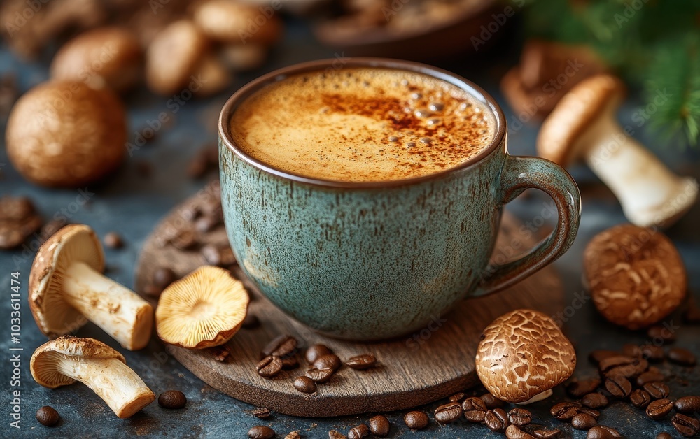 Coffee and Mushrooms Coffee and Mushrooms