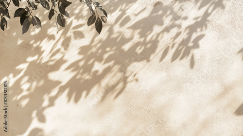 spotted shadow on light beige background, texture