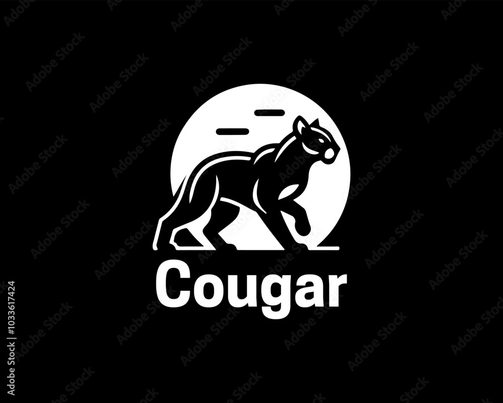 Cougar Logo Vector Illustration Cougar Logo Vector Illustration