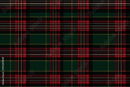 Christmas tartan plaid pattern. photo