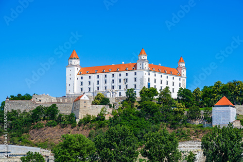 The medieval castle of Bratislava, Slovakia