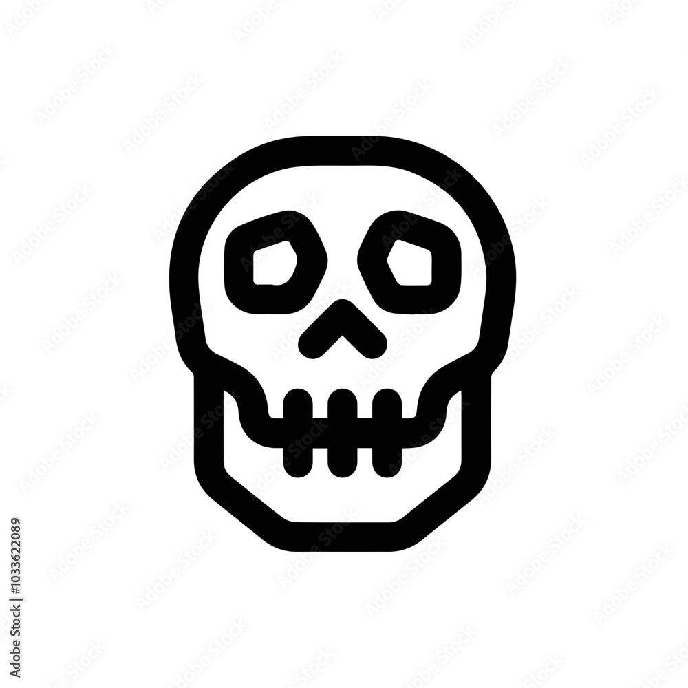 Skull icon symbol vector image illustration
Skull icon symbol vector image illustration