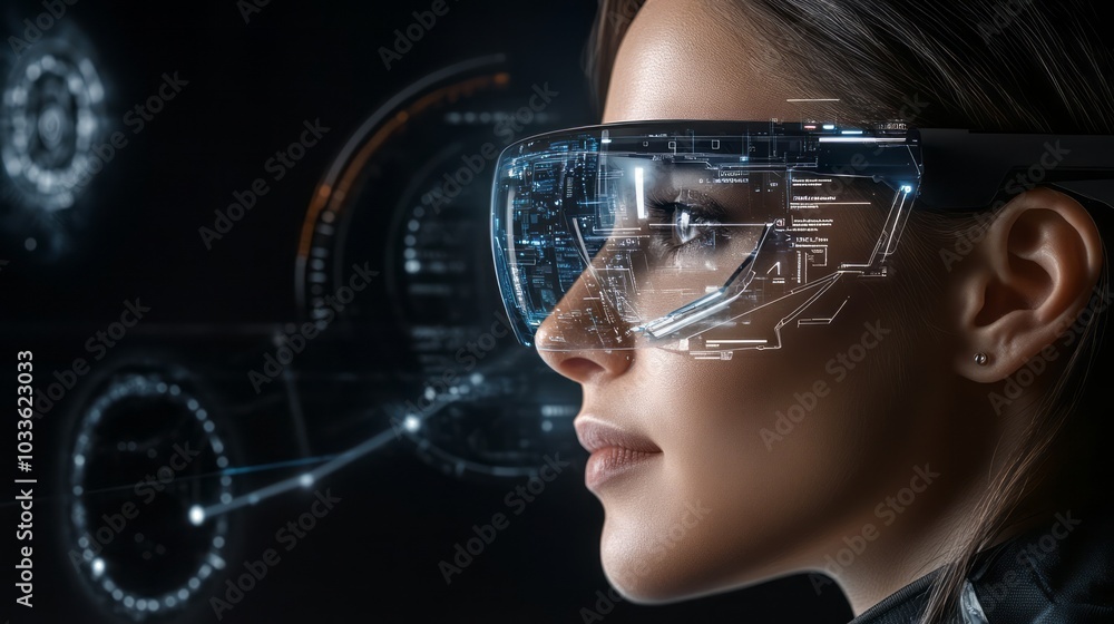 Holographic and futuristic smart glasses 27 Holographic and futuristic smart glasses 27