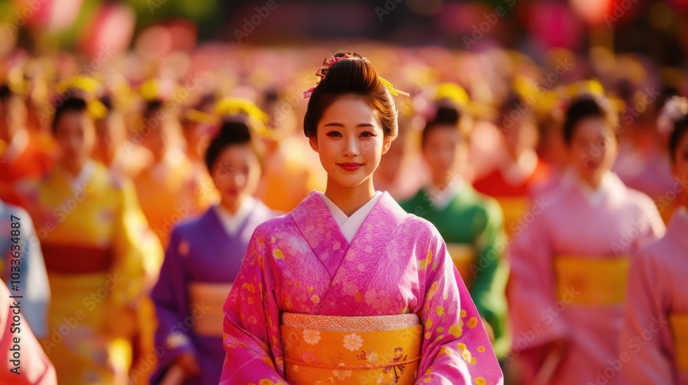 Culture Day Parade in Kyoto Featuring Traditional Performers and Decorated Floats Culture Day Parade in Kyoto Featuring Traditional Performers and Decorated Floats